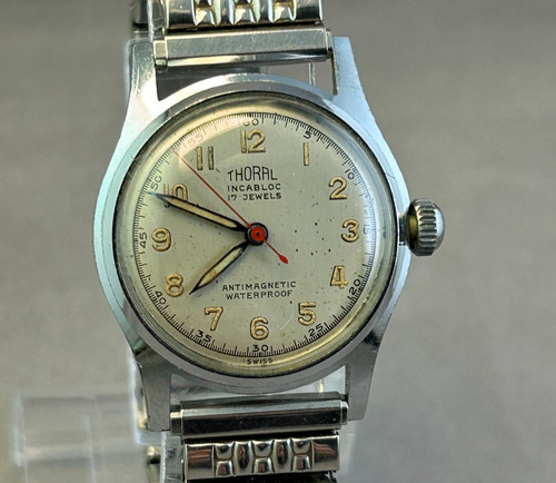 Orologio uomo vintage thoral - vintage,