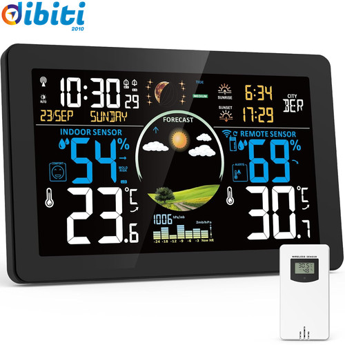 Stazione meteo con sensore - stazione,