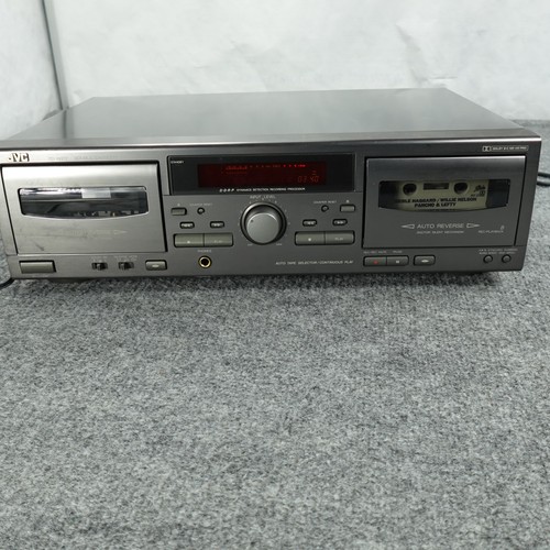 Jvc w217 doppio cassettiera - doppio,