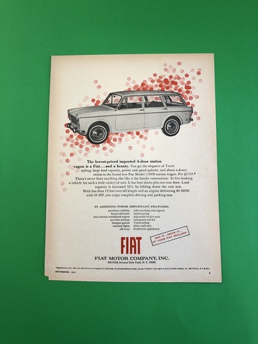 1964 1965 fiat 1100 wagon - 1964, d