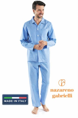 Pigiama uomo aperto bottoni