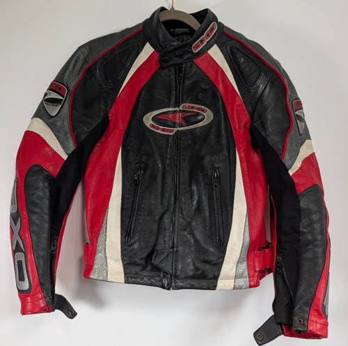 Axo giacca moto pelle uomo - axo,