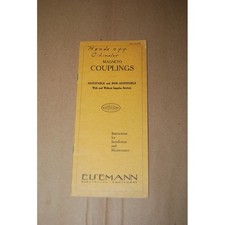 EISEMANN - MAGNETO COUPLINGS INSTRUCTION INSTALLATION MAINTENANCE ENGLISH