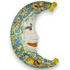 Luna in ceramica Caltagirone