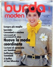 RIVISTA MAGAZINE BURDA MODEN 1