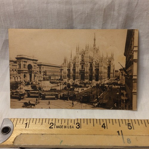 Cartolina italia milano piazza - cartolina,