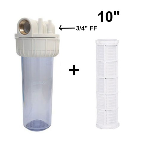 Contenitore filtro staffabile