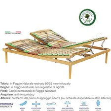 Rete di faggio con alzata