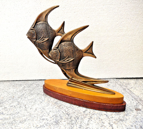 Scultura moderna pesce - scultura,
