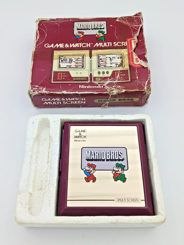 Nintendo game watch mario - game,