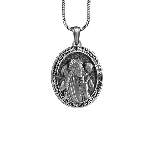 Collana pastore gesù cristo - collana,