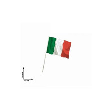Bandiera Italia Con Asta Cm