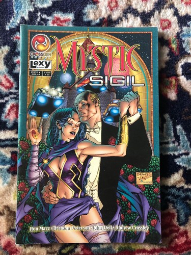 Mystic sigil cross - &,