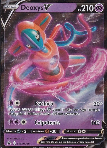 Carta pokemon deoxys - carta,