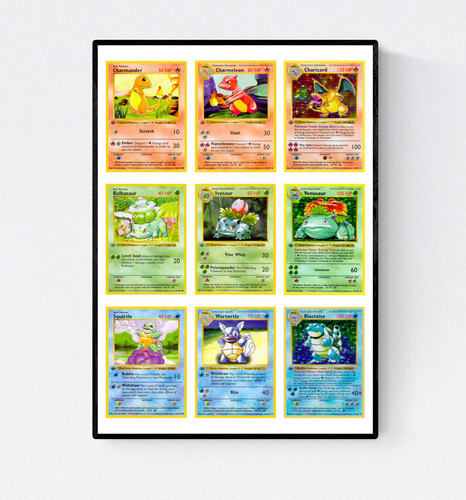 Poster carte collezionabili