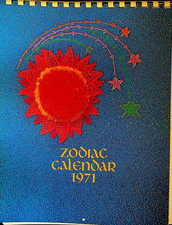 Calendario Zodiaco 1971 Buzza