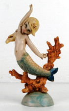 SIRENA - STATUETTA - IN PLASTICA - MADE IN ITALY - 16 CM
