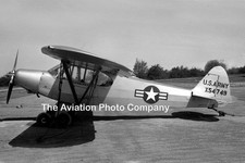 US Army Piper XL-21E 55-4749 at Fort Meade (1958) Photograph