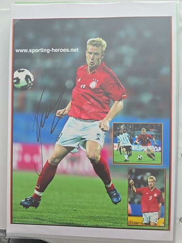 Mike hanke xxl - hanke, autografo