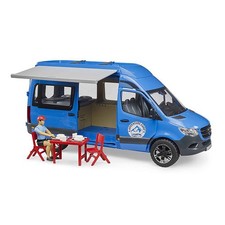 Bruder 1/16 Mercedes Benz Sprinter Camper con Conducente 02684
