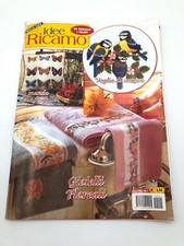 Idee Ricamo n.1 Il mondo delle farfalle gioielli floreali punto croce