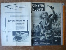 Rivista Cinema Nuovo n.10