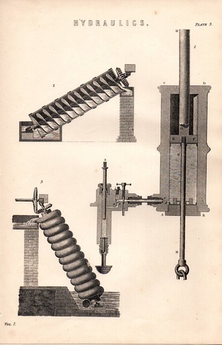 1868 stampa idraulica - 1868,