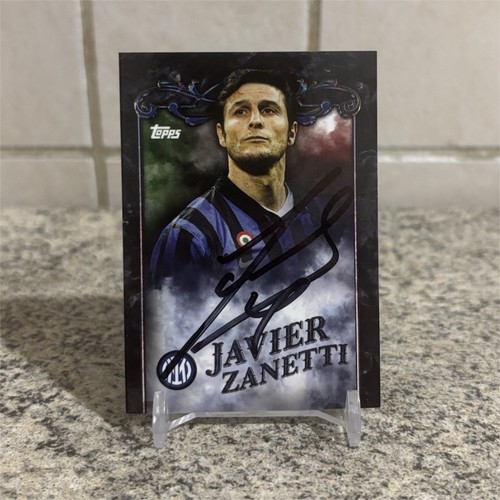 Topps card fest javier - card, zanetti