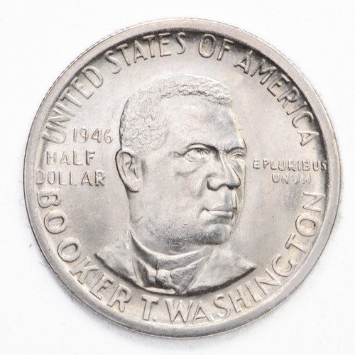 Usa half dollar 1946 booker - usa,