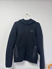 Nike Tech Fleece Taglia L Felpa con Cappuccio - Nera