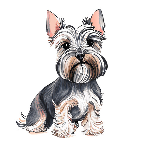 Adesivo auto schnauzer nano - schnauzer,
