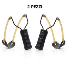 Fionda Professionale Precisione Da Gioco Caccia Pesca Sport Lotto 2xFionde