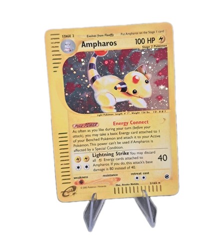 Pokemon card ampharos 165 - card,
