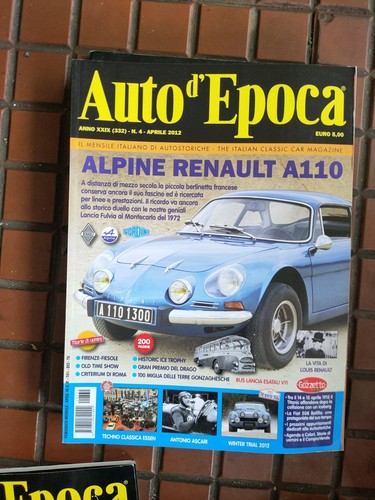 Rivista auto epoca aprile - auto,