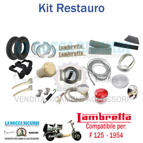 Kit restauro lambretta 125 - f,