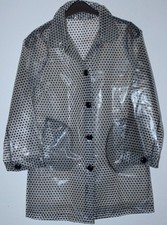 TOP lucido PU donna giacca