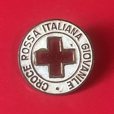 034 - Spilla Croce Rossa Italiana Giovanile CRI