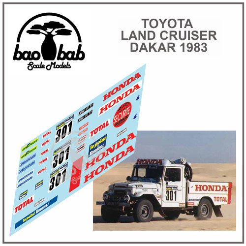 Calcas toyota land - 1/43,