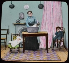 ANTIQUE Magic Lantern Slide