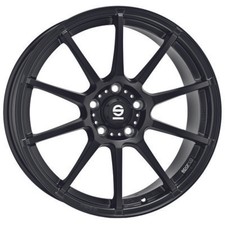 CERCHIO IN LEGA SPARCO ASSETTO GARA PER FIAT ABARTH 500E 7X17 4X100 MATT BL DKY