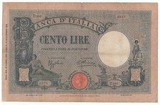 100 LIRE  AZZURRINO  ( FASCIO)