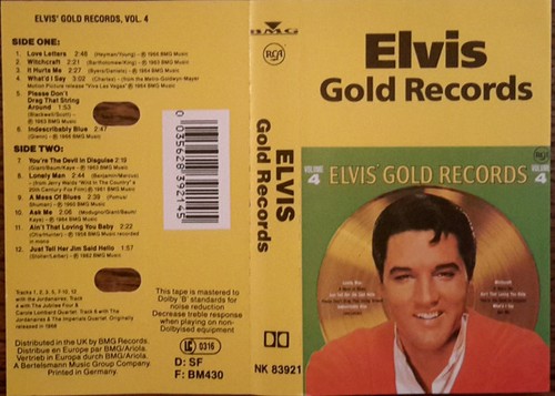 Elvis presley - elvis', gold
