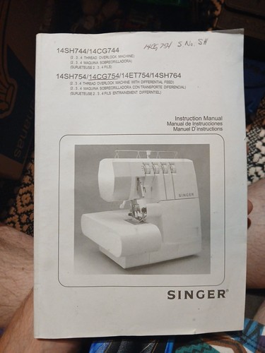 Singer overlock manuale - overlock,