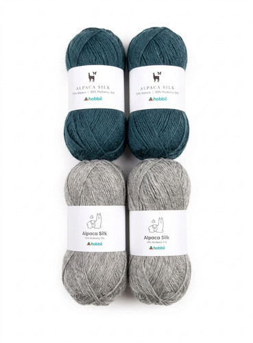 Hobbii filato seta - filato, alpaca