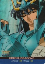 AA7 - LAMINCARDS Edibas I CAVALIERI DELLO ZODIACO Nr. 69 - Sirio il Dragone