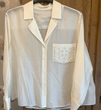 Top camicia Zara effetto seta