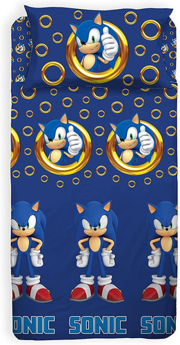 Sonic set lenzuolo singolo - sonic,,