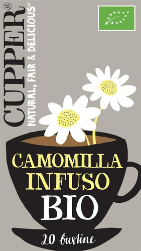 Infuso biologico camomilla - di,
