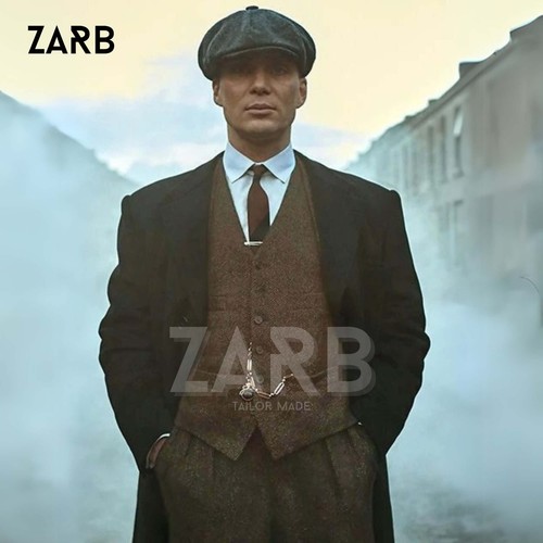 Tuta uomo tweed marrone - ,, stile