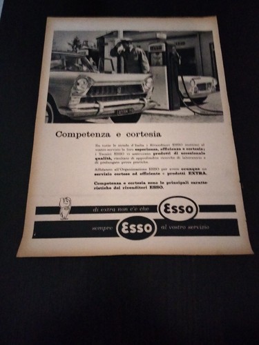 1959 esso distributore benzina - esso,